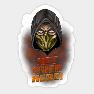 Get over here! Sticker